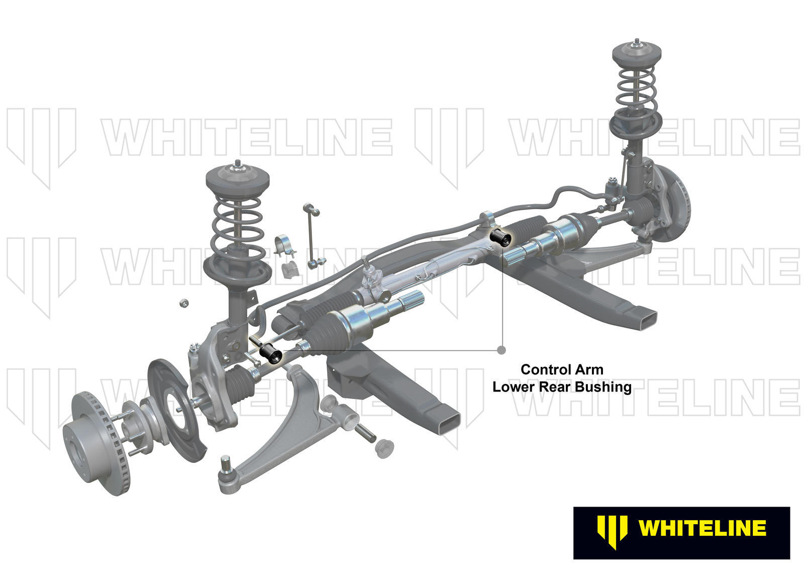Whiteline Anti Lift Kit Audi S3 8P Mk2 Quattro 