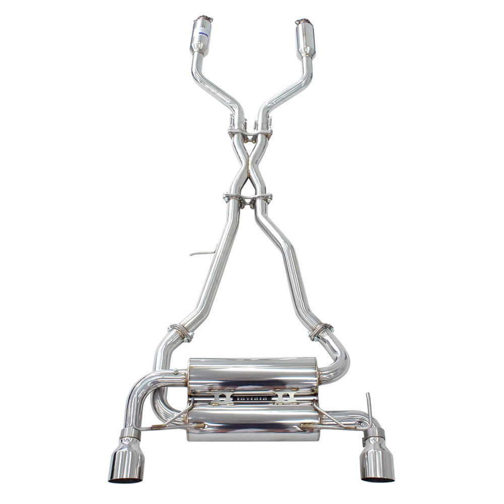 Invidia Cat Back Exhaust suit Nissan 370Z Straight Cut Stainless Tip