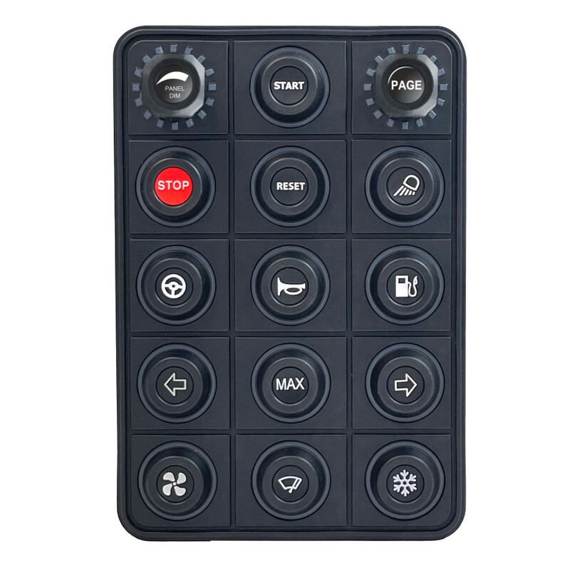 Link CAN Keypad 15 Button + 2 Rotary Encoders | PN 101-0330
