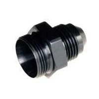 Injector Dynamics Inlet or Outlet adaptor F750, 6AN male - Black | 920-06-08-2