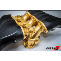 Alpha Performance R35 GT-R Carbon Fiber Intake Manifold (Anodised) Colour: Gold