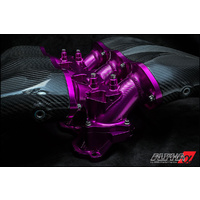 Alpha Performance R35 GT-R Carbon Fiber Intake Manifold (Anodised) Colour: Purpl