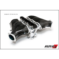 Alpha Performance R35 GT-R Carbon Fiber Intake Manifold with aux fuel rail (12 injectors)