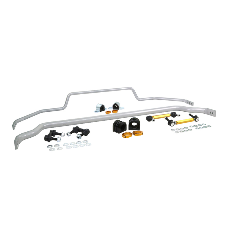 Whiteline Front and Rear Sway Bar - Vehicle Kit to Suit Nissan GT-R R35 | BNK008