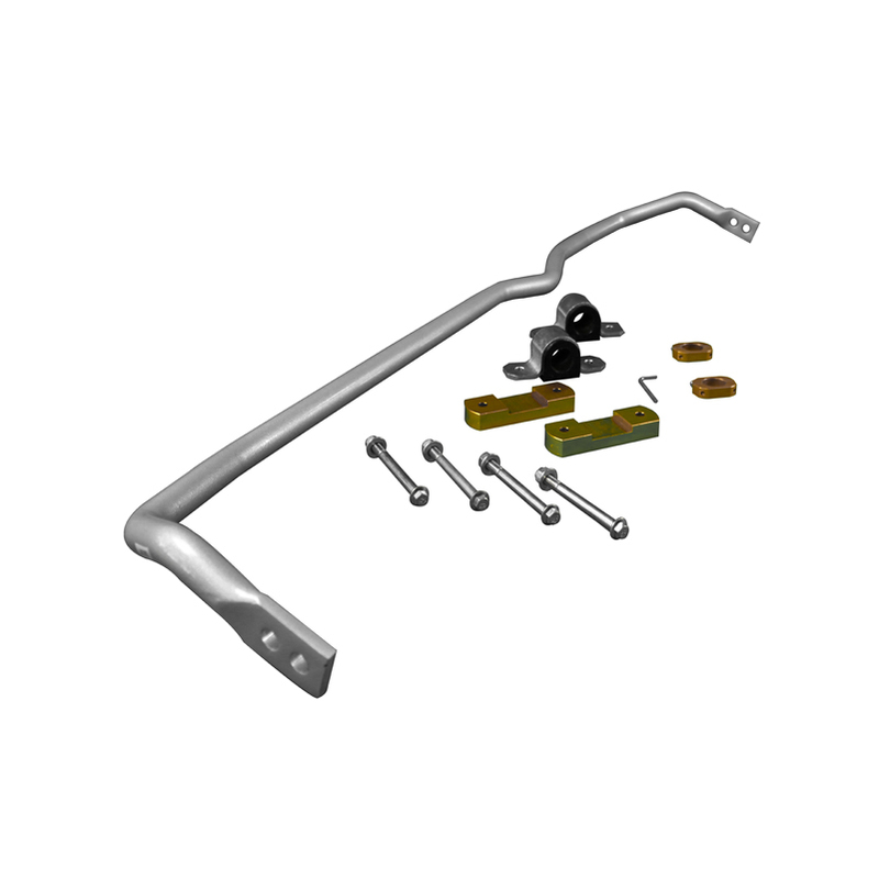 Whiteline Front Sway Bar - 24mm 2 Point Adjustable to Suit Audi, Seat, Skoda and Volkswagen MQB Fwd | BWF21XZ