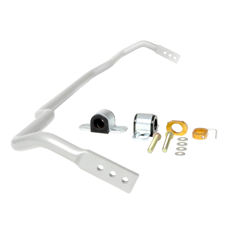 Whiteline Rear Sway Bar - 24mm 3 Point Adjustable to Suit Audi, Seat, Skoda and Volkswagen PQ35 Fwd | BWR20XZ