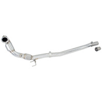 Invidia Down Pipe with High Flow Cat - Audi S3 8V/VW Golf R Mk7, Mk7.5 | HS14AS3