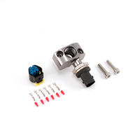 Injector Dynamics Combination Fuel Pressure/Temperature Sensor Kit with extension block and hardware F750 Fuel Filter