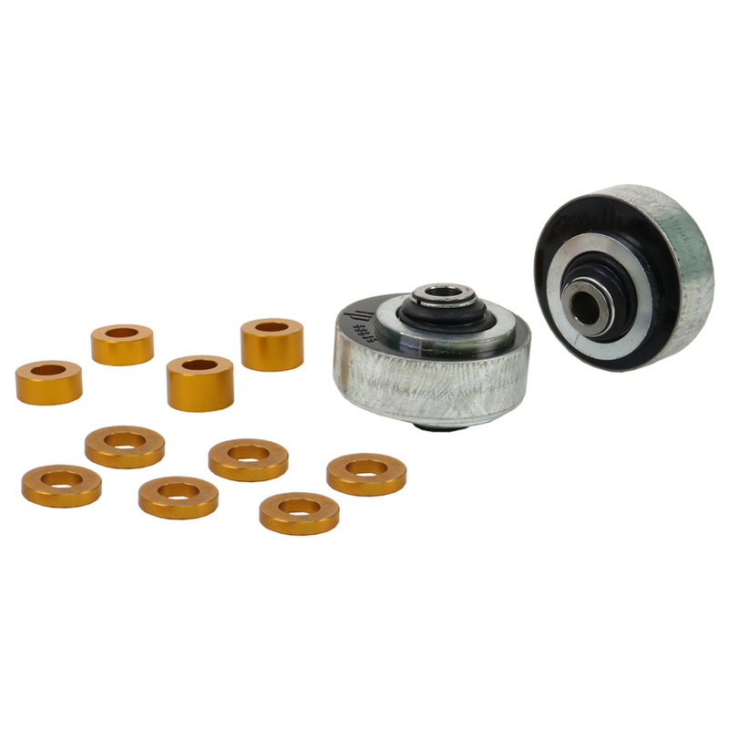 Whiteline Front Control Arm Lower - Inner Rear Bushing Double Offset Kit to Suit Subaru Impreza VA, VB WRX/STI and Levorg VM | KCA425
