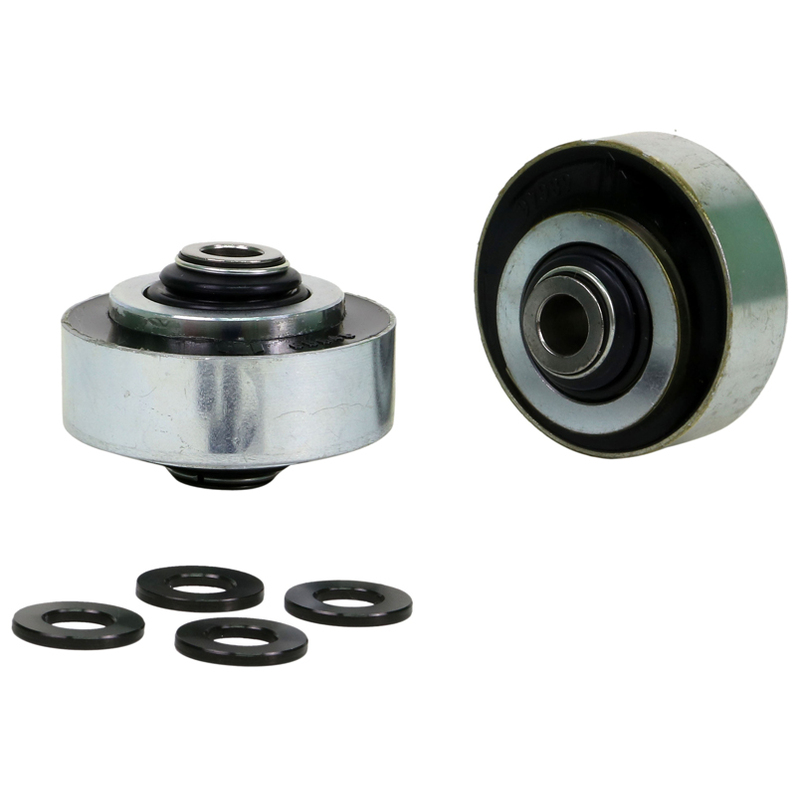 Whiteline Front Control Arm Lower - Inner Rear Bushing Double Offset Kit to Suit Mitsubishi Lancer Evolution VII, VIII, IX | KCA469