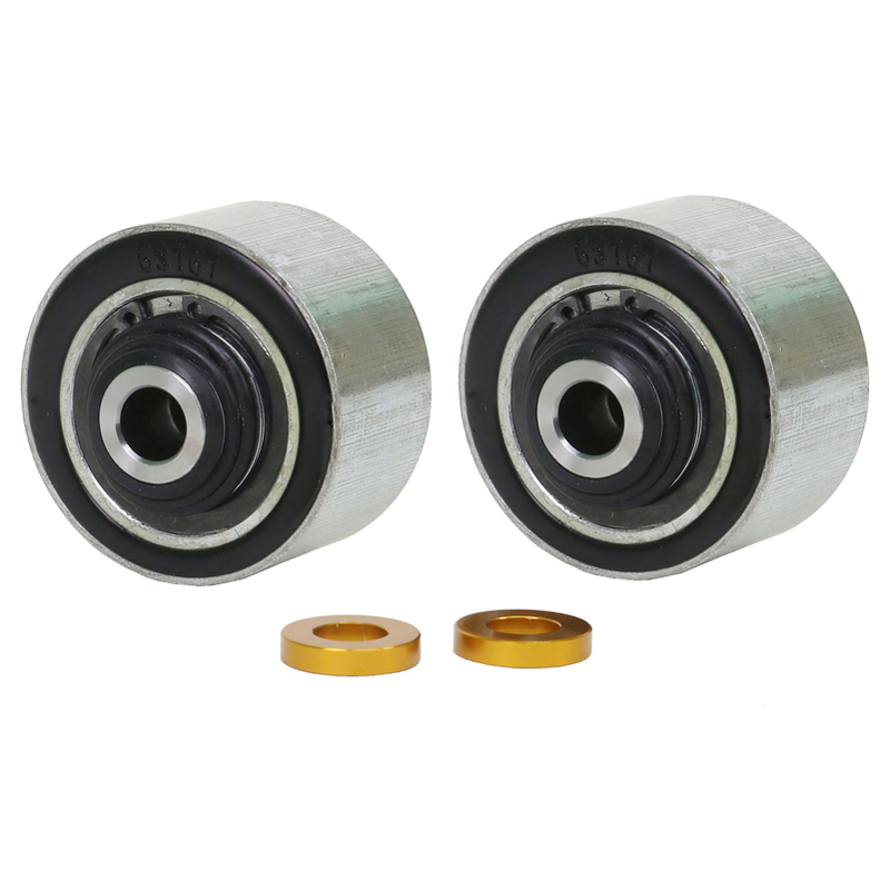 Whiteline Front Control Arm Lower - Inner Rear Bushing Double Offset Kit to Suit Hyundai I30N PD and Kona OS | KCA477