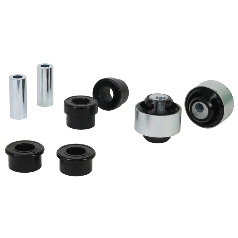 Whiteline Front Control Arm Lower - Inner Bushing Kit Double Offset to Suit Honda Civic VII, VIII Gen and Integra DC5 | KCA479