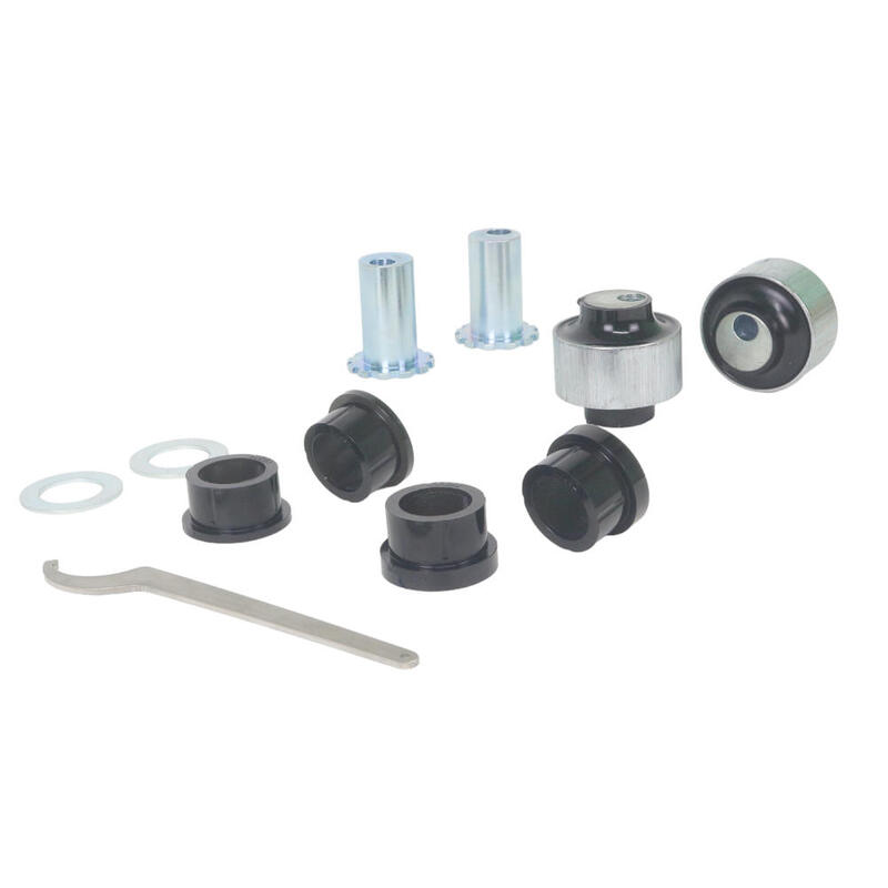 Whiteline Front Control Arm Lower - Inner Bushing Kit-Double Offset to Suit Honda Civic and Integra | KCA547