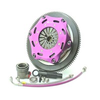 XTREME Twin Plate Solid Ceramic 184mm Clutch Kit Inc Flywheel and CSC Honda S200