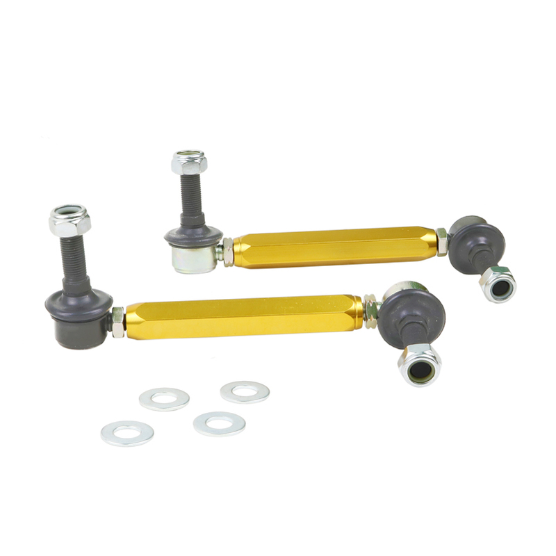 Whiteline Universal Sway Bar Link - Adjustable Ball Style - 12mm Ball Stud 170-195mm | KLC180-175