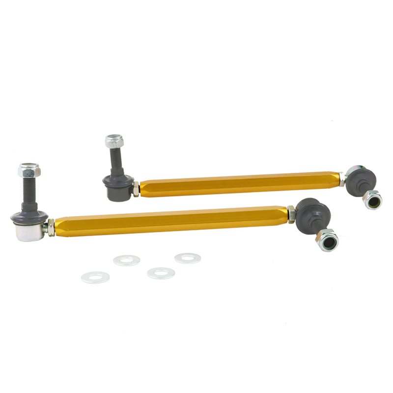 Whiteline Universal Sway Bar Link - Adjustable Ball Style - 12mm Ball Stud 270-295mm | KLC180-275