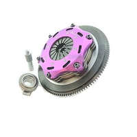 XTREME Twin Solid Ceramic 184mm Clutch Kit inc. Flywheel Pull/Push Conversion Mi