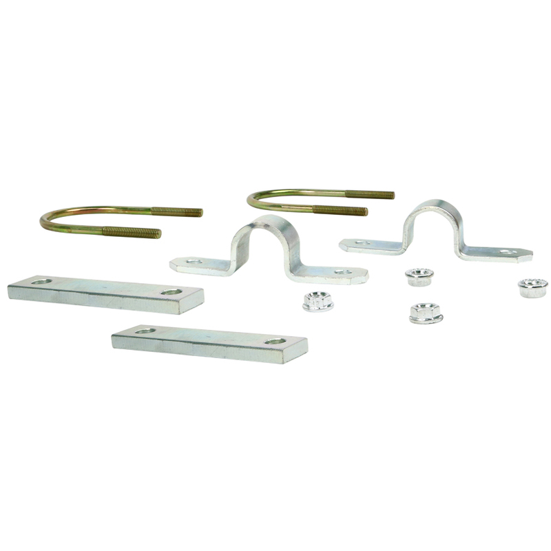 Whiteline Universal Sway Bar Mount - Saddle Kit U-Bolt Style to suit Ford 9" Diff 95x130mm | KU4
