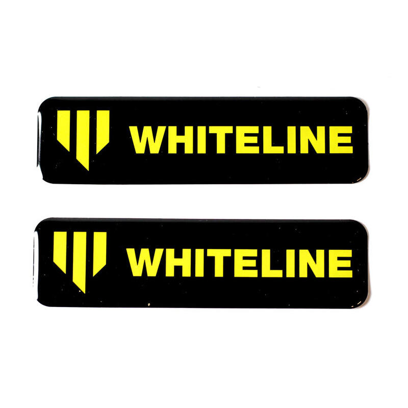 Whiteline Whiteline Gel Vehicle Badge - Black/Yellow | KWM046