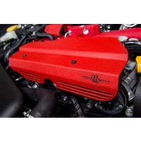 Process West Engine Pulley Garnish (suits Subaru 00-14 WRX & 00+ STI) - Red | PWED02R