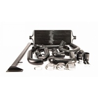 Process West Front Mount Intercooler Kit Subaru 07-14 GRB WRX / S-GT - Black | PWFMIC04B