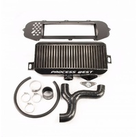 Process West Top Mount Intercooler 00-02 GD V7 WRX/STI - BLACK | PWTMIC03B