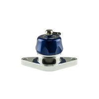 Turbosmart Vee Port Pro BOV Subaru WRX 00-07/STI 00-22 BLUE | TS-0205-1135