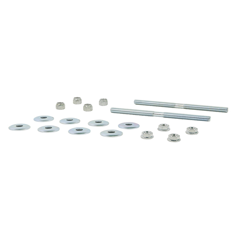 Whiteline Universal Sway Bar Link - Treaded Rod and Bushings style - 165mm Without bushings | W21807