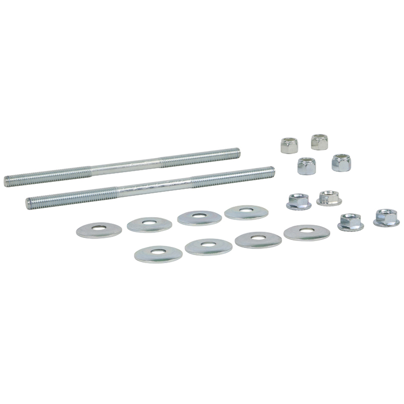 Whiteline Universal Sway Bar Link - Treaded Rod and Bushings style - 202mm Without Bushings | W21808