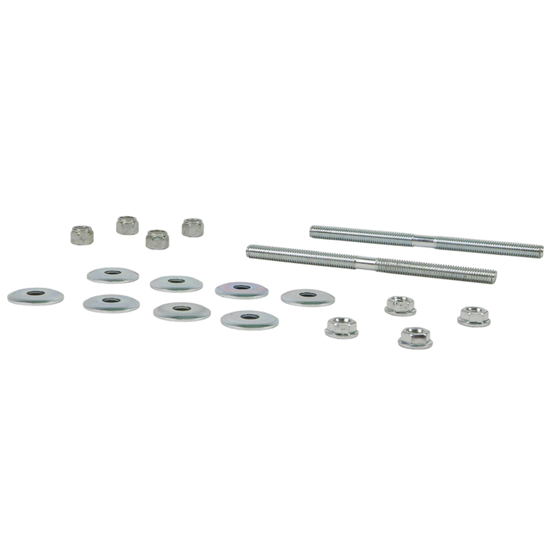 Whiteline Universal Sway Bar Link - Treaded Rod and Bushings style - 280mm Without Bushings | W21810