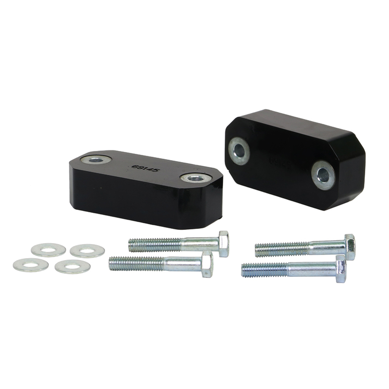 Whiteline Front Sway Bar Mount - Relocation Spacer Kit to Suit Toyota Land Cruiser 76, 78 and 79 Series | W23672