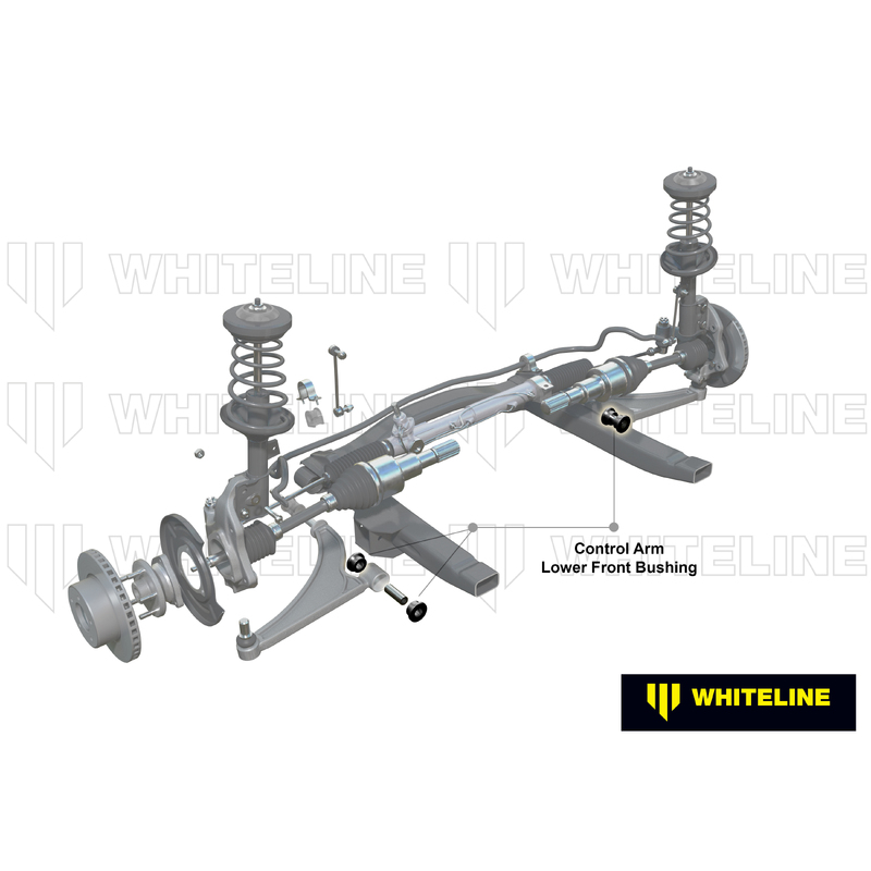 Whiteline Front Control Arm Lower - Inner Front Bushing Kit to Suit HoldenAdventra, Crewman VY, VZ and HSV | W53482