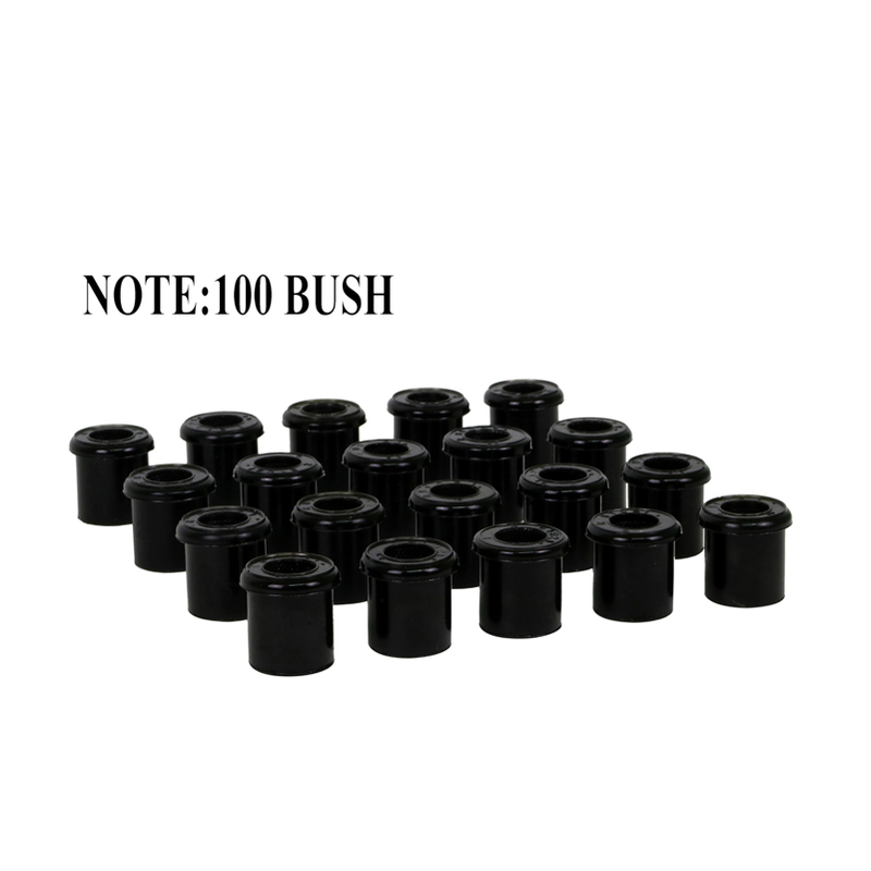 Whiteline Rear Leaf Spring - Bushing Kit Bulk Pack to Suit Holden Colorado, Rodeo, Isuzu D-Max and LDV T60 | W71021/100