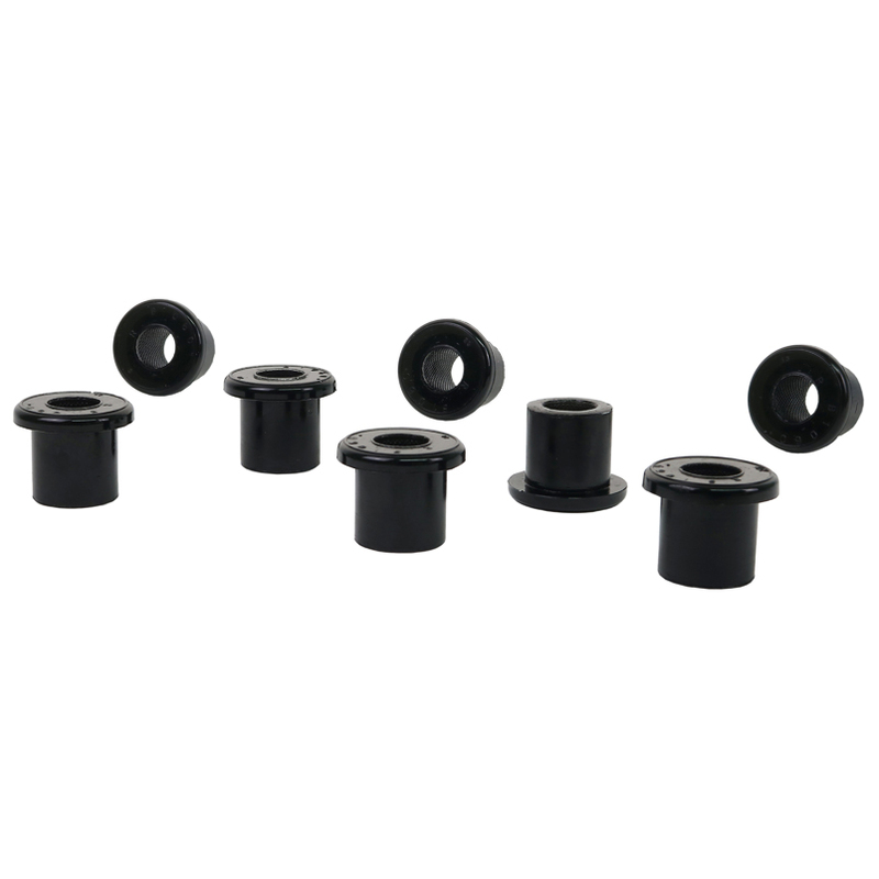 Whiteline Rear Leaf Spring - Rear Eye and Shackle Bushing Kit to Suit Nissan Nazara D21 2wd/4wd | W71060