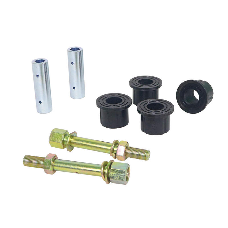Whiteline Rear Leaf Spring - Front Eye Bushing and Greaseable Pin Kit to Suit Mitsubishi Triton ML, MN 4wd | W73833