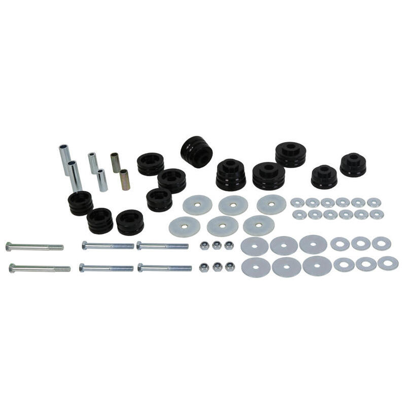 Whiteline Front and Rear Body Mount - Bushing Kit to Suit Ford Ranger PJ, PK and Mazda BT-50 UN 4wd | W93445