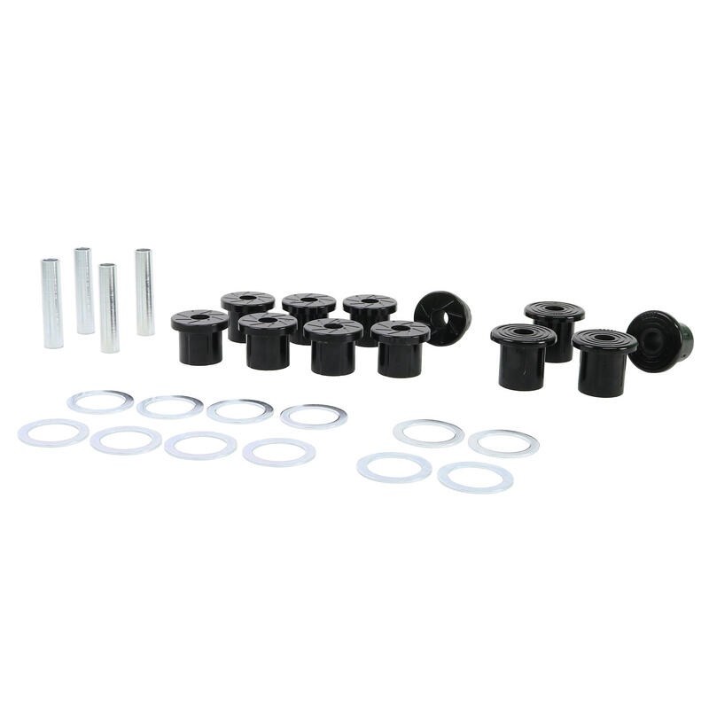 Whiteline Rear Leaf Spring - Bushing Kit to Suit Toyta Land Cruiser 76, 78 and 79 Series | WEK136